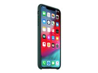 Apple - Coque de protection pour téléphone portable - cuir - vert forêt - pour iPhone XS Max MTEV2ZM/A