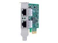 Allied Telesis AT-2911T/2 - Adaptateur réseau - PCIe 2.0 profil bas - Gigabit Ethernet x 2 AT-2911T/2-001