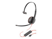 Plantronics Blackwire C3210 USB-C - 3200 Series - casque - sur-oreille - filaire - USB-C 209748-101