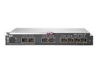 HPE Virtual Connect FlexFabric 10Gb/24-Port Enterprise Edition - Commutateur - Géré - 16 x Ethernet 10 Go (fond de panier) + 4 x Ethernet 10 Go/Fibre Channel 8 Go SFP+ + 4 x 10 Gigabit Ethernet / 1 Gigabit Ethernet SFP+ - Module enfichable - pour BLc7000 Enclosure; BLc7000 Enclosure Model X; BLc7000 Matrix with FlexFabric Expansion Kit 605865-B21