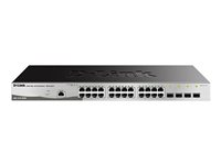 D-Link DGS 1210-28/ME - Commutateur - Géré - 24 x 10/100/1000 + 4 x Gigabit SFP - Montable sur rack DGS-1210-28/ME/E