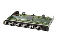 HPE Aruba 6400 48-port 1GbE Class 4 PoE v2 Module - Commutateur - C3 - 48 x 10/100/1000 (PoE) - Montable sur rack - PoE - pour P/N: R0X27C, R0X38C, R0X39C, R0X40C, R0X41C, R0X42C, R0X43C R0X38C