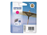 Epson T0443 - Haute capacité - magenta - originale - blister - cartouche d'encre - pour Stylus C64, C66, C84, C84N, C84wifi, C84WN, C86, CX3600, CX3650, CX4600, CX6400, CX6600 C13T04434010