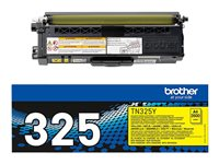 Brother TN325Y - Jaune - original - cartouche de toner - pour Brother DCP-9055, DCP-9270, HL-4140, HL-4150, HL-4570, MFC-9460, MFC-9465, MFC-9970 TN325Y