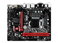 MSI H110M GAMING - Carte-mère - micro ATX - Socket LGA1151 - H110 - USB 3.1 Gen 1 - Gigabit LAN - carte graphique embarquée (unité centrale requise) - audio HD (8 canaux) H110M GAMING