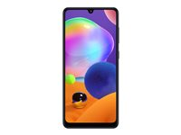 Samsung Galaxy A31 - 4G smartphone - double SIM - RAM 4 Go / Mémoire interne 64 Go - microSD slot - écran OEL - 6.4" - 2400 x 1080 pixels - 4x caméras arrière 48 MP, 8 MP, 5 MP, 5 MP - front camera 20 MP - noir écrasement de prisme SM-A315GZKUEUB