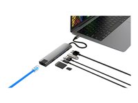 HyperDrive 7-in-1 - Station d'accueil - USB-C 3.1 Gen 2 - HDMI - 1GbE HD22H