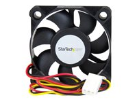 StarTech.com Ventilateur PC à roulement à billes avec alimentation TX3 ou LP4 - 50 x 10 mm - Kit de ventilation pour ordinateur - 50 mm FAN5X1TX3