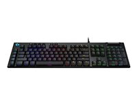 Logitech Gaming G815 - Clavier - rétroéclairé - USB - AZERTY - Français - commutateur : GL Clicky - noir 920-009089