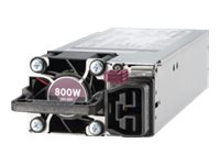 HPE Universal Power Supply Kit - Alimentation - branchement à chaud / redondante (module enfichable) - Flex Slot - 80 PLUS Platinum - CA 277 / CC 380 V - 800 Watt - 877 VA 865428-B21