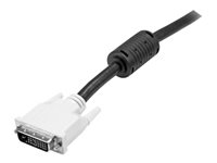 StarTech.com Câble DVI-D Dual Link de 7m - Cordon vidéo DVI vers DVI pour écran / moniteur numérique - Mâle / Mâle - 2560x1600 - Noir - Câble DVI - liaison double - DVI-D (M) pour DVI-D (M) - 7 m - moulé, vis moletées - noir DVIDDMM7M