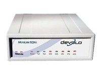 Devolo MicroLink ISDN i - Adaptateur de terminal RNIS - RS-232 - ISDN BRI - 64 Kbits/s 1990