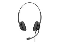 EPOS IMPACT SC 268 - Série 200 - micro-casque - sur-oreille - filaire - Easy Disconnect - noir, argent 1000658