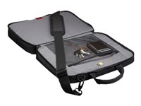 Case Logic 14" CheckPoint Friendly Laptop Case - Sacoche pour ordinateur portable - 14" - noir ZLCS214