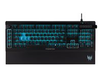 Acer Predator Aethon 500 - Clavier - rétroéclairé - USB - Français - commutateur : interrupteur bleu - noir - pour Predator Helios 300; Predator Orion 3000; 5000; Predator Triton 300; 500 NP.KBD1A.01U