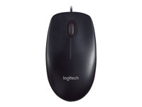 Logitech M90 - Souris - droitiers et gauchers - optique - filaire - USB 910-001793