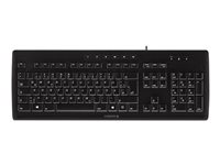 CHERRY STREAM 3.0 - Clavier - USB - Français - commutateur : CHERRY SX - noir G85-23200FR-2