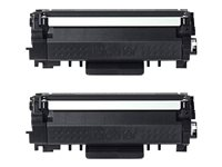 Brother TN2420 TWIN - Pack de 2 - à rendement élevé - noir - original - cartouche de toner - pour Brother DCP-L2510, L2530, L2537, L2550, HL-L2350, L2370, L2375, MFC-L2713, L2730, L2750 TN2420TWIN