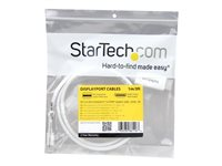 StarTech.com Câble adaptateur Mini DisplayPort vers HDMI de 1 m - Convertisseur Mini DP vers HDMI avec câble intégré - M/M - 4K - Blanc - Câble adaptateur - Mini DisplayPort mâle pour HDMI mâle - 1 m - blanc - support 4K MDP2HDMM1MW