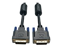 Tripp Lite 30ft DVI Dual Link Digital TMDS Monitor Cable DVI-D M/M 30' - Câble DVI - liaison double - DVI-D (M) pour DVI-D (M) - 9.14 m - moulé, vis moletées - noir P560-030