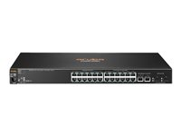 HPE Aruba 2530-24 - Commutateur - Géré - 24 x 10/100 + 2 x Gigabit SFP + 2 x 10/100/1000 - de bureau, Montable sur rack, fixation murale J9782A#ABB