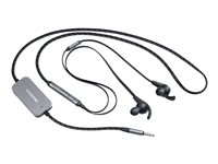 Samsung EO-IG950 - Écouteurs avec micro - intra-auriculaire - filaire - Suppresseur de bruit actif - jack 3,5mm - argent EO-IG950BSEGWW