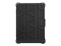 Targus Pro-Tek Handheld Folio - Protection à rabat pour tablette - polycarbonate, polyuréthanne thermoplastique (TPU) - noir - 9.7" - pour Apple 9.7-inch iPad (5ème génération, 6ème génération); 9.7-inch iPad Pro; iPad Air 2 THD483GLZ