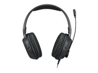 Lenovo H100 - Micro-casque - sur-oreille - filaire - jack 3,5mm - noir GXD1C67963