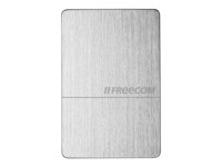 Freecom mHDD en métal - Disque dur - 1 To - externe (portable) - 2.5" - USB 3.0 - 5400 tours/min - aluminium brossé, aluminium brossé 56367