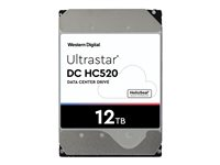 WD Ultrastar HE12 HUH721212AL5205 - Disque dur - chiffré - 12 To - interne - 3.5" - SAS 12Gb/s - 7200 tours/min - mémoire tampon : 256 Mo - cryptage TCG avec FIPS 0F29533