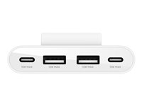 Belkin BOOST CHARGE - Bande de charge - 4 connecteurs de sortie (2 x USB, 2 x USB-C) - blanc BUZ001BT2MWHB7