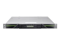 Fujitsu ETERNUS LT20 S2 - Bibliothèque de bandes - logements : 8 - Aucun lecteur de bande - nombre maximum de lecteurs : 1 - rack-montable - 1U - lecteur de codes barres FTS:LT20S2BASE