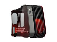 Enermax STEELWING ECB2010R - Tour - micro ATX - pas d'alimentation (SFX12V) - rouge - USB/Audio ECB2010R