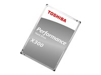 Toshiba X300 Performance - Disque dur - 10 To - interne - 3.5" - SATA 6Gb/s - 7200 tours/min - mémoire tampon : 256 Mo HDWR11AUZSVA