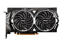 MSI Radeon RX 6600 ARMOR 8G - Carte graphique - Radeon RX 6600 - 8 Go GDDR6 - PCIe 4.0 x8 - HDMI, 3 x DisplayPort RADEON RX 6600 ARMOR 8G