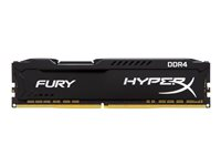 HyperX FURY - DDR4 - 16 Go - DIMM 288 broches - 3466 MHz / PC4-27700 - CL19 - 1.2 V - mémoire sans tampon - non ECC - noir HX434C19FB/16