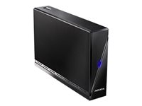 ADATA HM900 - Disque dur - 4 To - externe (de bureau) - USB 3.0 - AES 256 bits - noir AHM900-4TU3-CUKBK