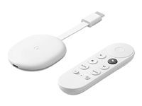 Google Chromecast avec Google TV - Lecteur AV - 1080p - 60 pi/s - HDR - neige GA03131-FR