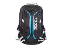 DICOTA Active Laptop Bag 15.6" - Sac à dos pour ordinateur portable - 15.6" - noir, bleu D31047