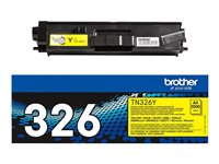 Brother TN326Y - Jaune - original - cartouche de toner - pour Brother DCP-L8400, DCP-L8450, HL-L8250, HL-L8350, MFC-L8650, MFC-L8850 TN326Y