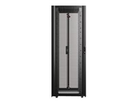 APC NetShelter SX Enceinte avec côtés - Rack - noir - 42U AR3340