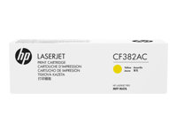 HP 312A - Jaune - originale - LaserJet - cartouche de toner (CF382A) Contract - pour LaserJet Pro MFP M476dn, MFP M476dw, MFP M476nw CF382AC