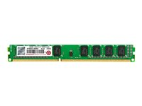 Transcend - DDR3 - module - 2 Go - DIMM 240 broches Profil très bas - 1333 MHz / PC3-10600 - CL9 - 1.5 V - mémoire sans tampon - non ECC - pour HP Pavilion HPE h9-1010, p6654, P7; Lenovo ThinkCentre Edge 71; ThinkCentre M71; M77 TS256MLK64V3NL