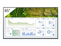 Sony Bravia Professional Displays FW-65BZ30L - Classe de diagonale 65" BZ30L Series écran LCD rétro-éclairé par LED - signalisation numérique - Android TV - 4K UHD (2160p) 3840 x 2160 - HDR - Direct LED FW-65BZ30L