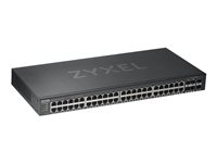 Zyxel GS1920-48v2 - Commutateur - intelligent - 48 x 10/100/1000 + 4 x SFP Gigabit combiné + 2 x Gigabit SFP - Montable sur rack ZY-GS192048V2