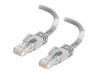 C2G Cat6 Booted Unshielded (UTP) Crossover Patch Cable - Câble inverseur - RJ-45 (M) pour RJ-45 (M) - 1 m - UTP - CAT 6 - moulé, sans crochet, bloqué - gris 83506