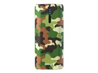 PNY PowerPack T5200 - Banque d'alimentation - 5200 mAh - 2.1 A (USB) - sur le câble : Micro-USB - camouflage gris P-B5200-2-PCM-RB