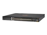 HPE Aruba CX 8360-32Y4C - Commutateur - C3 - Géré - 28 x 1/10/25 Gigabit SFP / SFP+ / SFP28 + 4 x 10 Gigabit / 25 Gigabit SFP28 + 4 x 40/100 Gigabit QSFP+ / QSFP28 - flux d'air de l'avant vers l'arrière - Montable sur rack - Conformité TAA JL700A#ABB