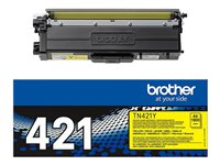 Brother TN421Y - Jaune - original - cartouche de toner - pour Brother DCP-L8410, HL-L8260, HL-L8360, MFC-L8690, MFC-L8900 TN421Y