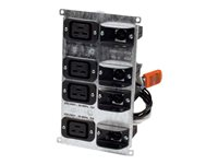 APC - Unité de distribution d'alimentation - connecteurs de sortie : 4 (IEC 60320 C19) - noir - pour P/N: SYA12K16ICH, SYA12K16IXRCH, SYA12K16RMICH, SYA16K16IXRCH, SYA8K16ICH, SYAF16KRMICH SYPD8